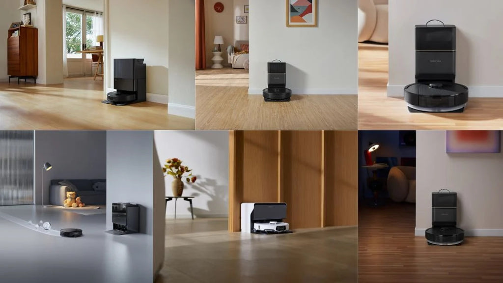 4 dòng sản phẩm robot hút bụi lau nhà của Roborock