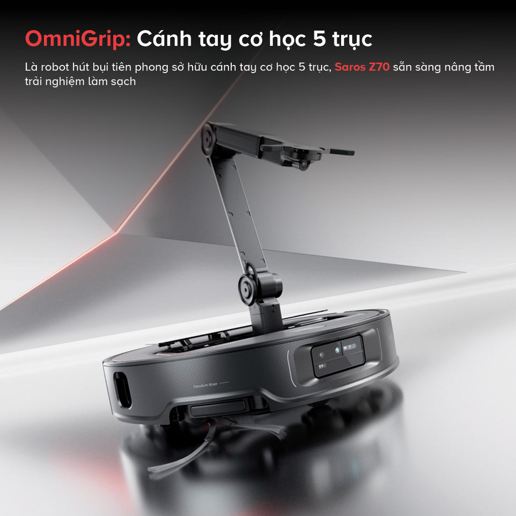 Saros Z70 có cánh tay cơ học 5 trục