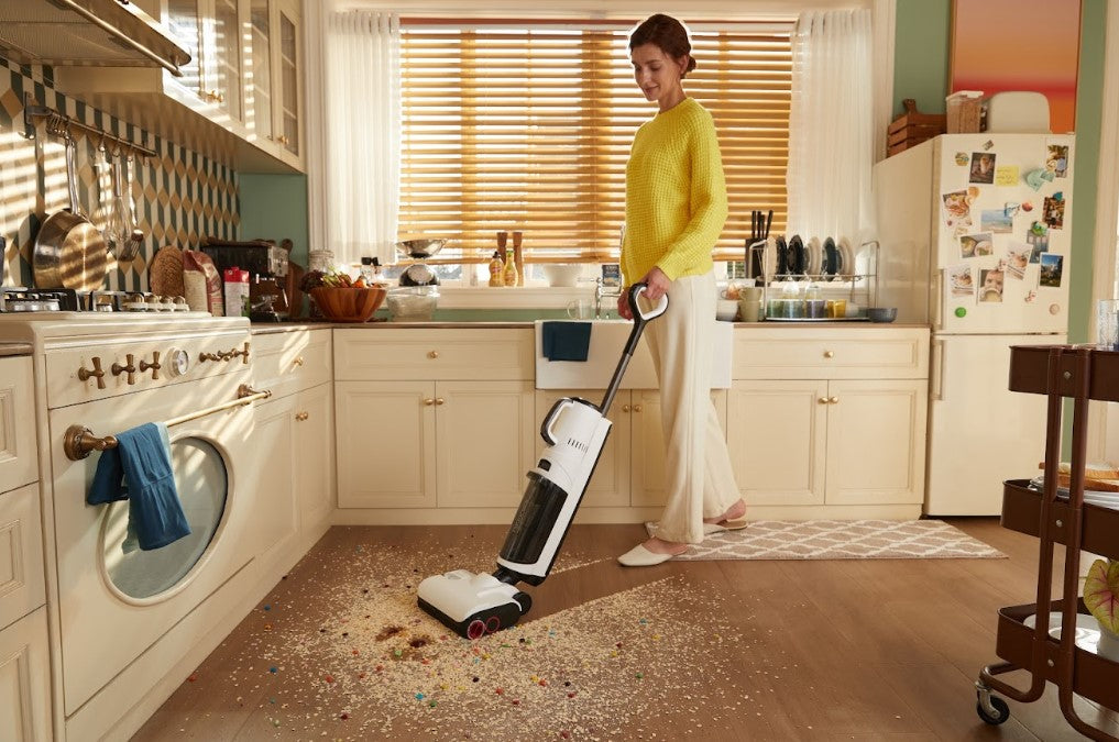 Roborock Dyad Pro Combo có thể làm sạch mọi loại vết bẩn