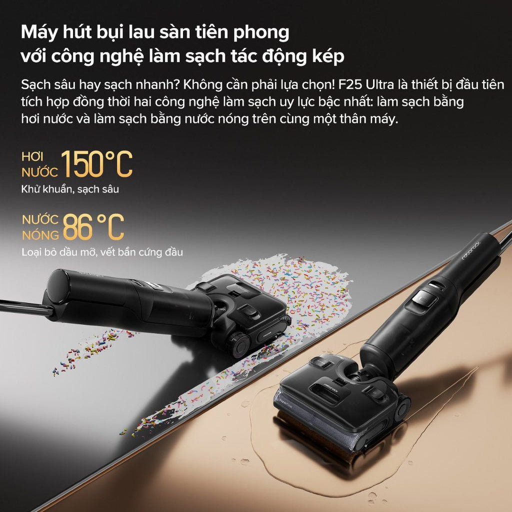 Nếu muốn tăng hiệu quả diệt khuẩn sàn nhà thì hãy nâng cấp lên F25 Ultra