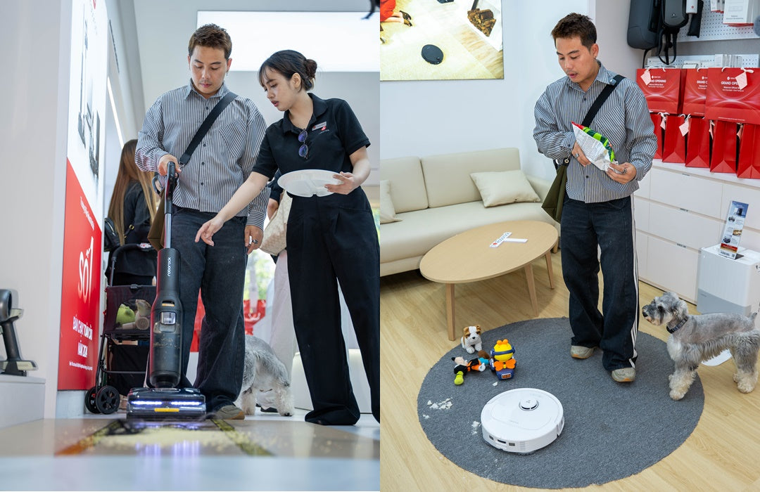 Khách tham dự workshop được “tận tay, tận mắt” trải nghiệm sản phẩm