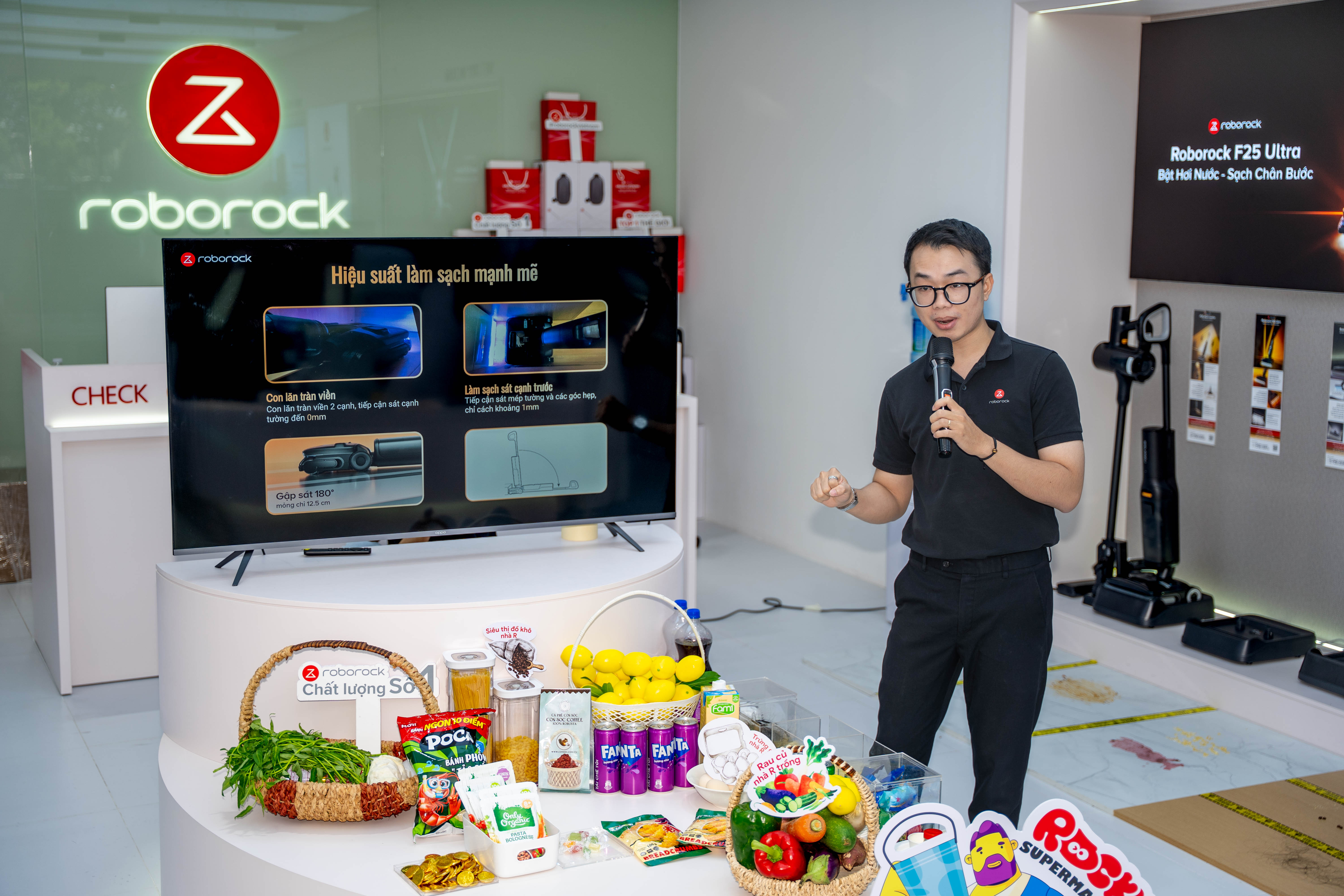 Đại diện của Roborock Việt Nam đã có phát biểu chia sẻ về sản phẩm