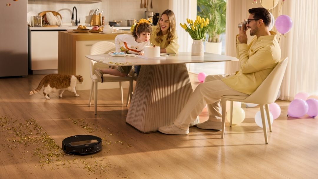 Nhà có thú cưng có dùng robot được không?