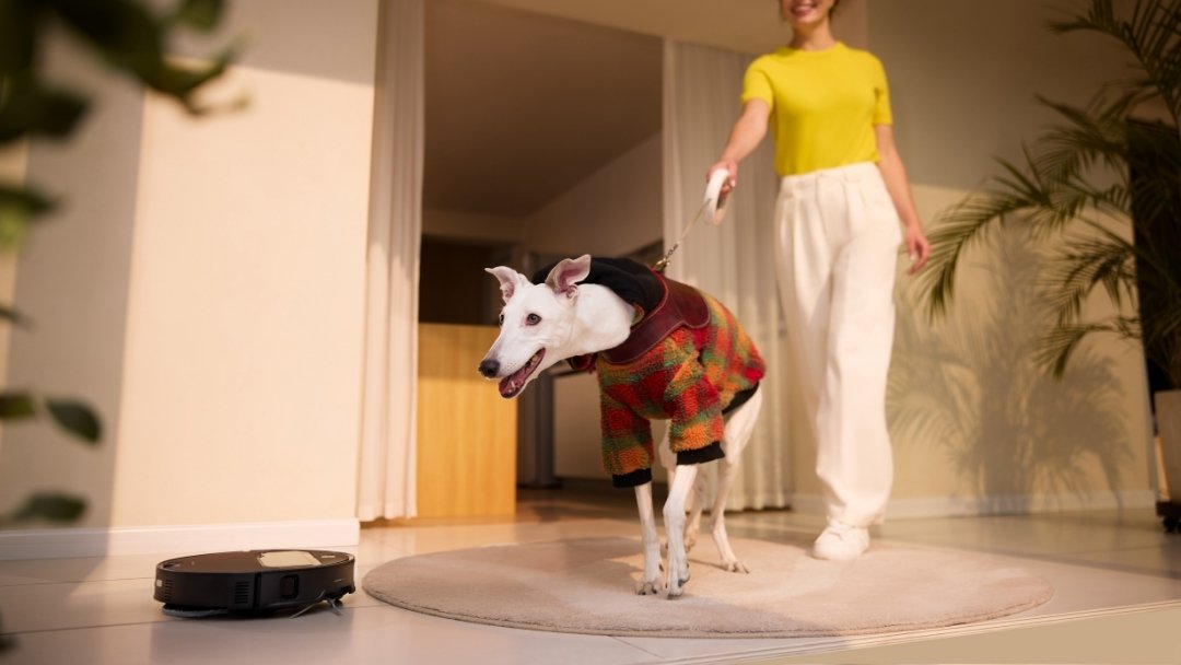 Nhà có thú cưng có dùng robot được không?