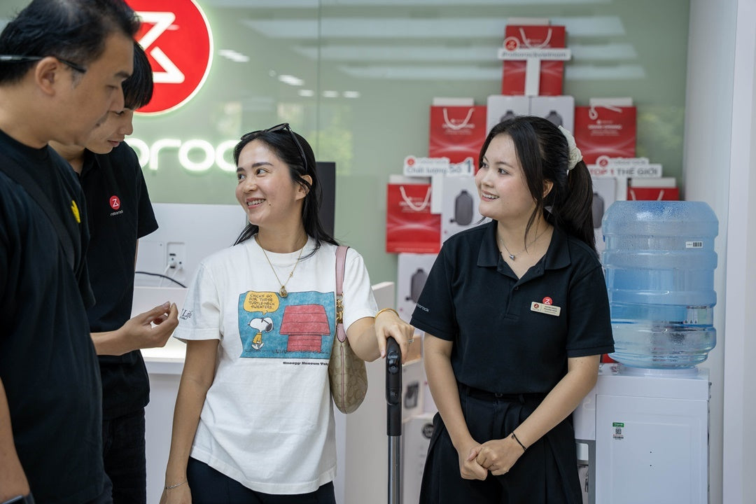 Tại Roborock Flagship Store, bạn có thể thoải mái trải nghiệm, tìm hiểu về F25 ACE Pro