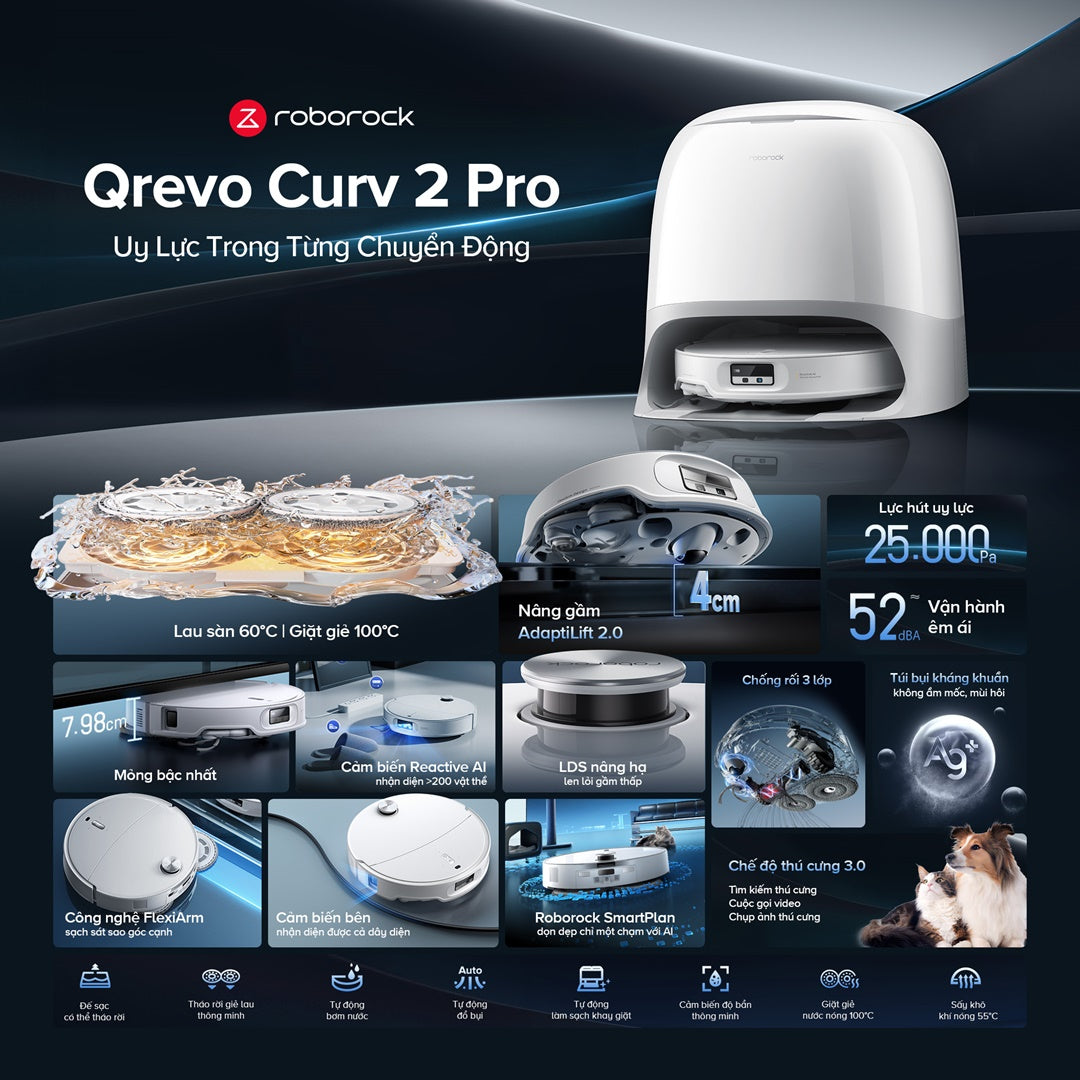 Qrevo Curv 2 Pro sẽ chính thức mở bán tại Việt Nam vào ngày 05/09/2025