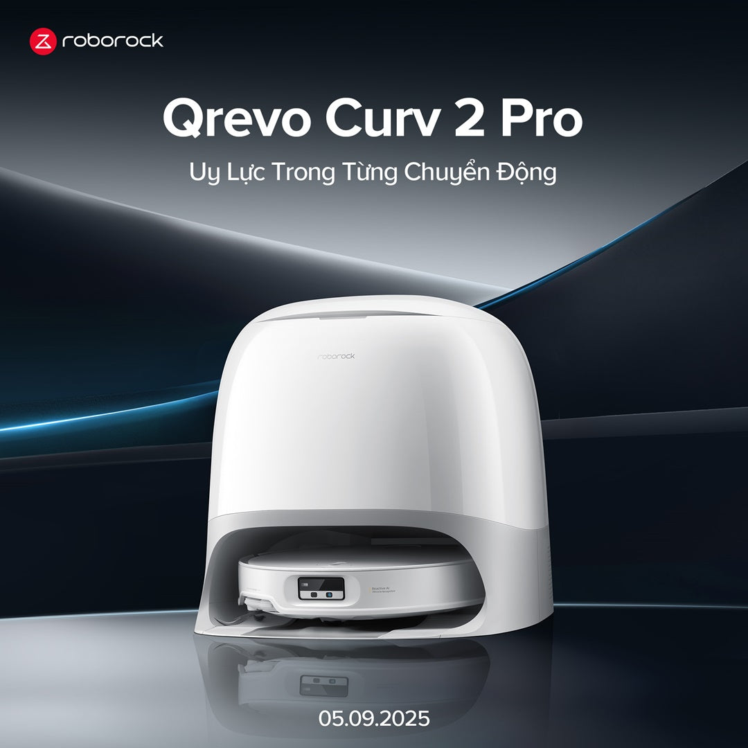 Ngày 05/09/2025, Qrevo Curv 2 Pro sẽ chính thức mở bán với nhiều ưu đãi