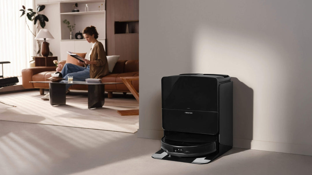 Robot hút bụi tự đổ rác