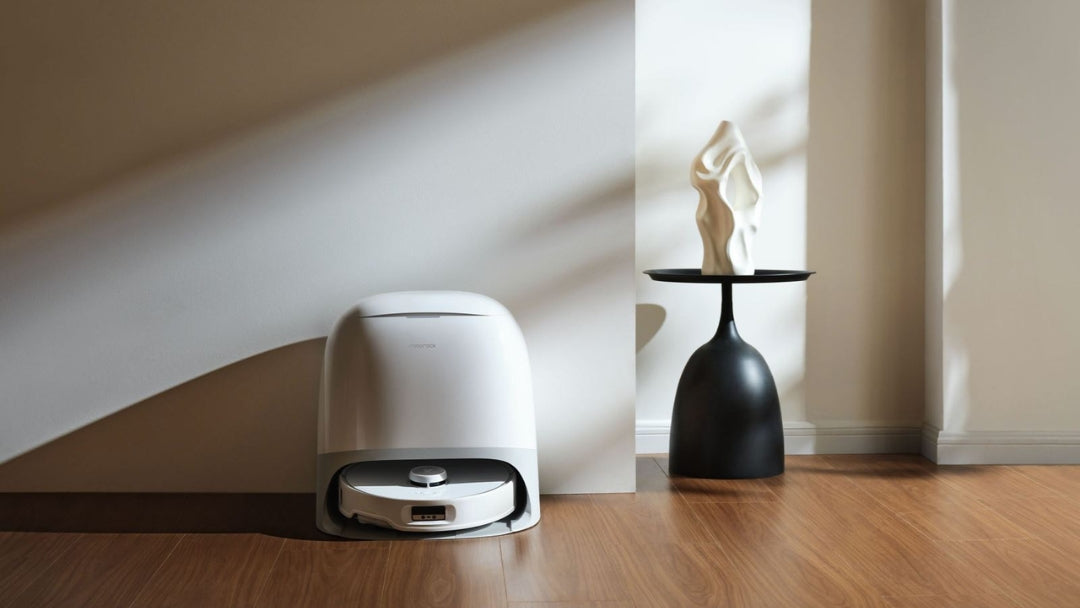 Robot hút bụi tự đổ rác