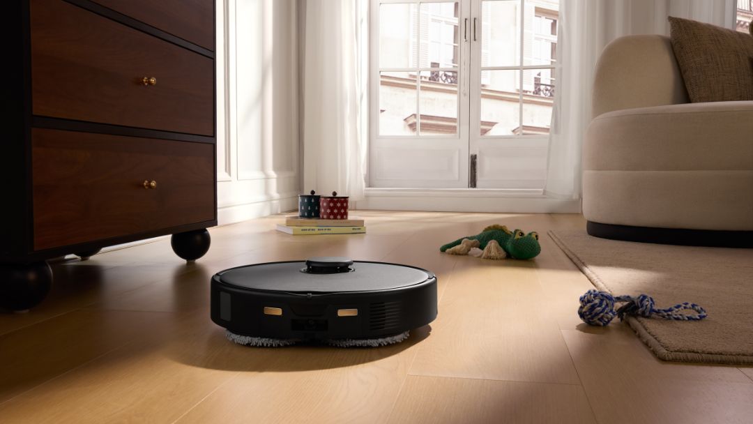 robot hút bụi tự giặt giẻ