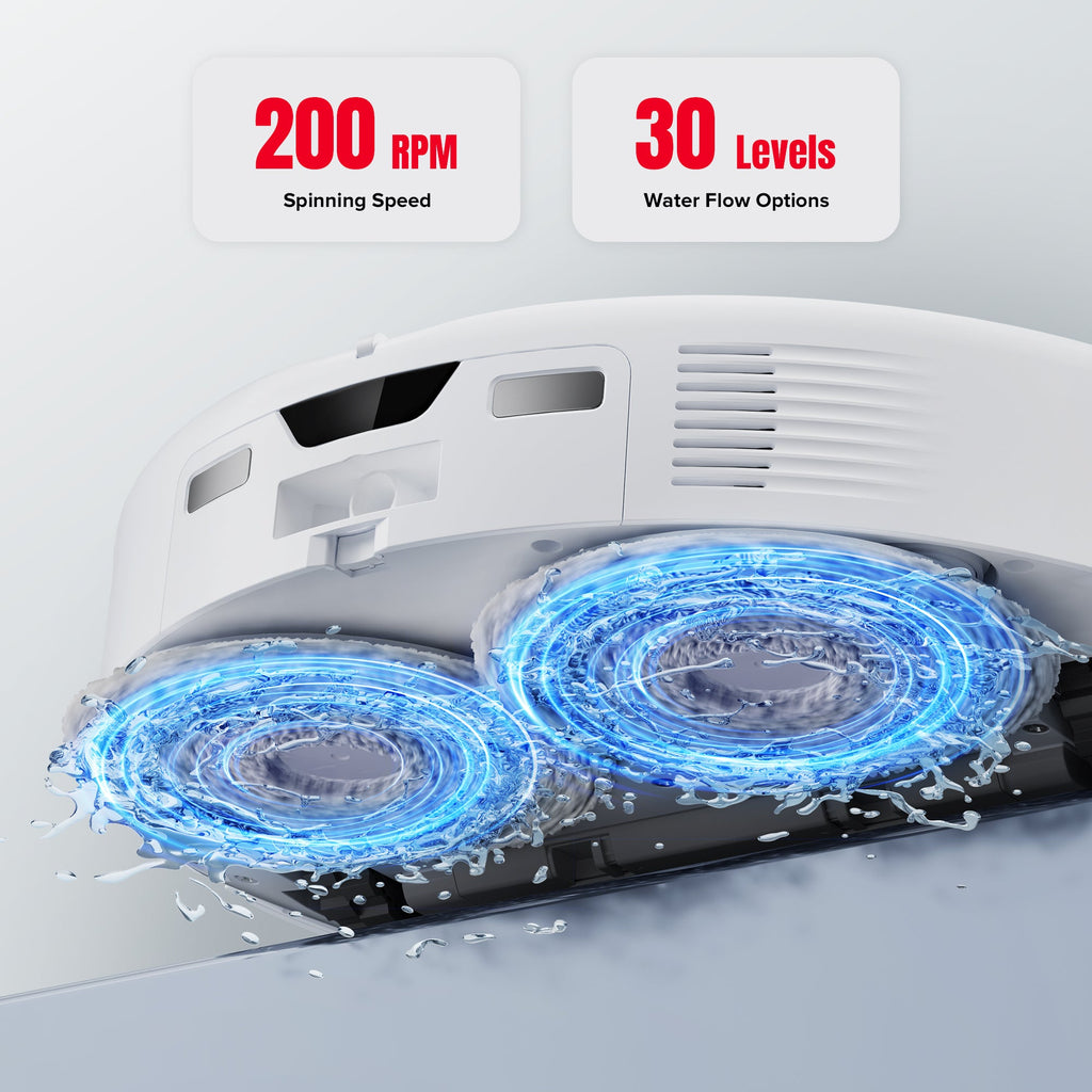 Qrevo Curv được trang bị hệ thống chổi DuoDivide chống rối và lực hút mạnh