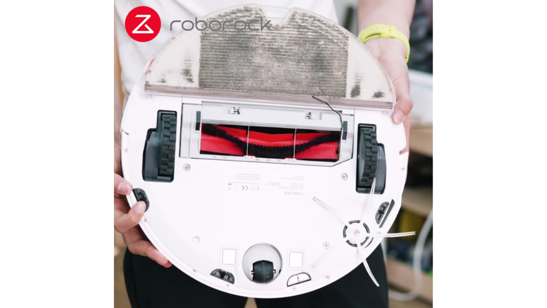 Vệ sinh chổi quét cạnh của Robot lau nhà