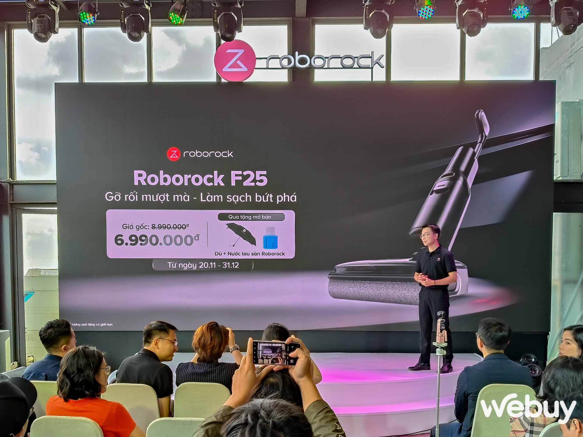 Buổi ra mắt các sản phẩm mới của Roborock