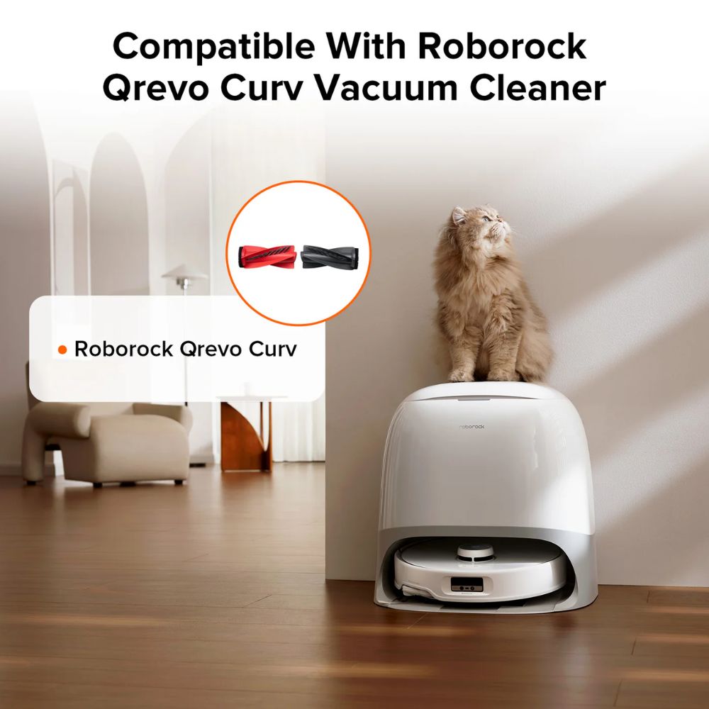 Chổi chính thay thế cho Roborock Qrevo Curv/Saros 10R/Saros 10