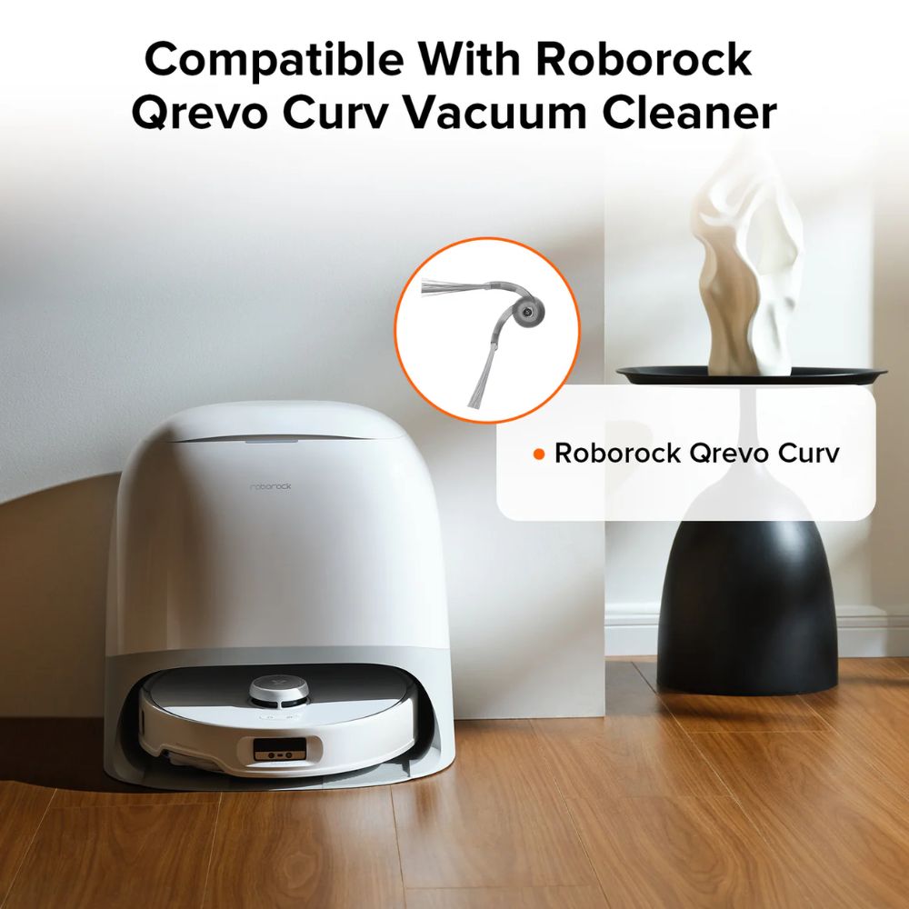 Chổi phụ thay thế cho Roborock Qrevo Curv/Saros 10R/Saros 10