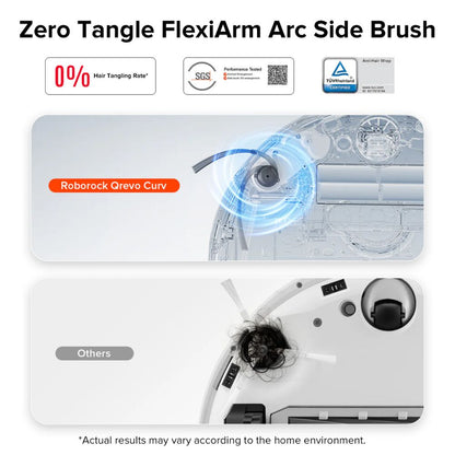 Chổi phụ thay thế cho Roborock Qrevo Curv/Saros 10R/Saros 10