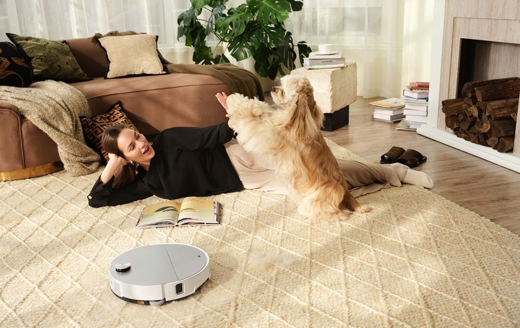 Bạn có thể dễ dàng khởi động lại robot hút bụi Roborock